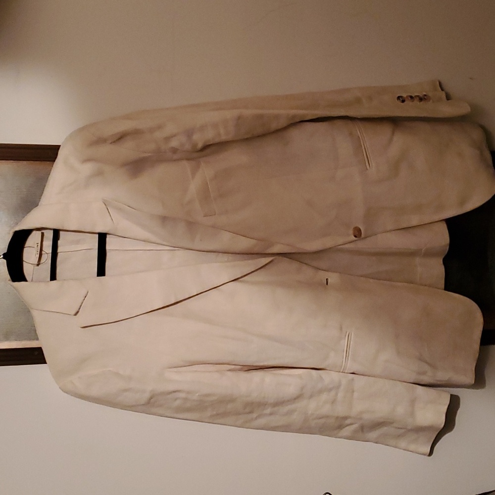 Sz 42 French Celine linen blazer